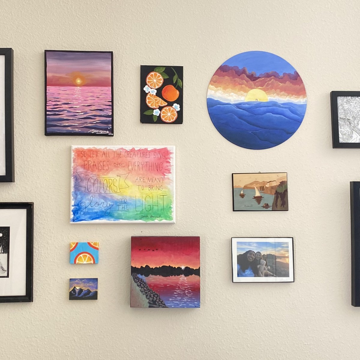 Creating a Gallery Wall with my&nbsp;Art